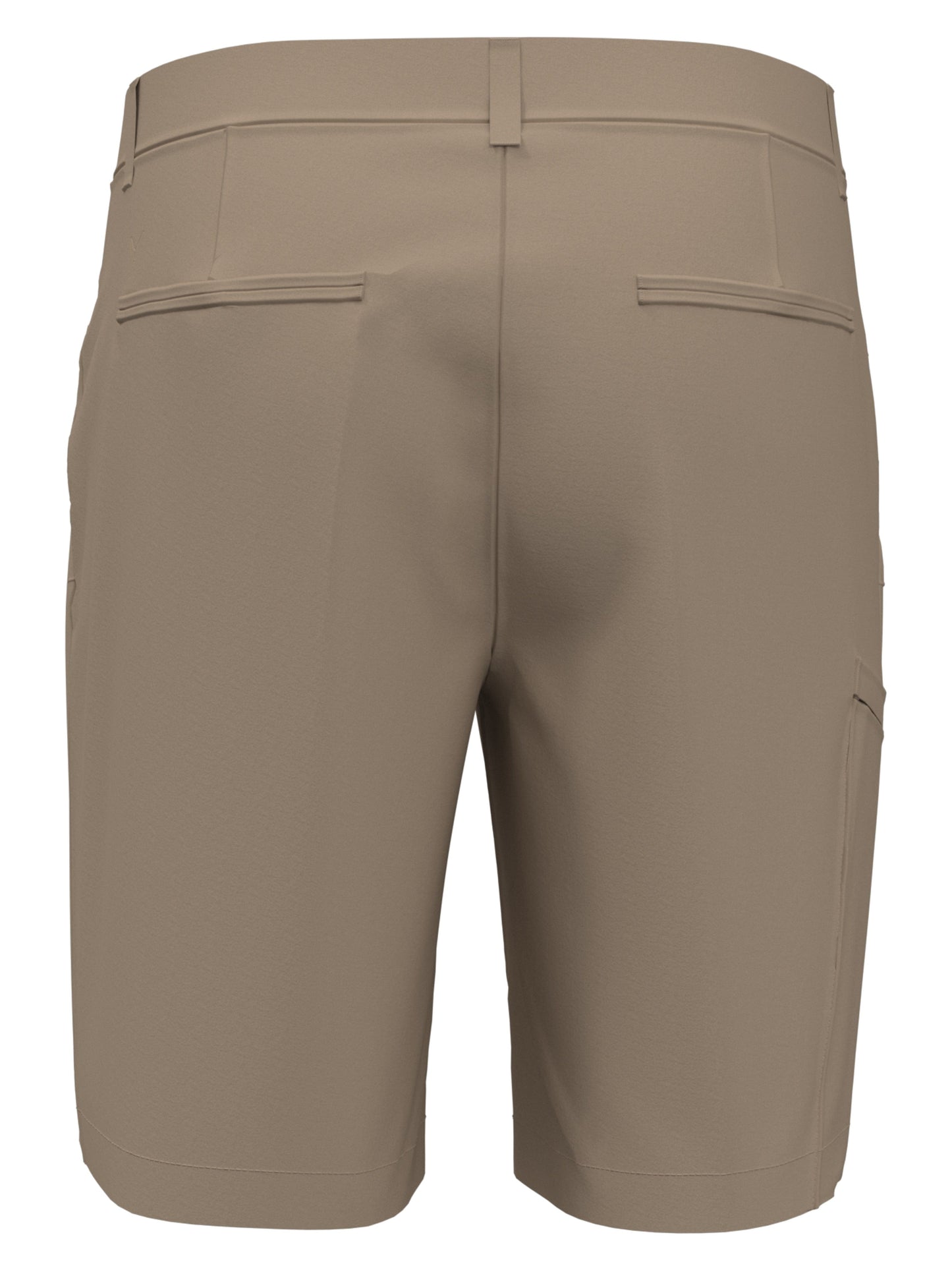 Mens 9" Flat Front Solid Cargo Short