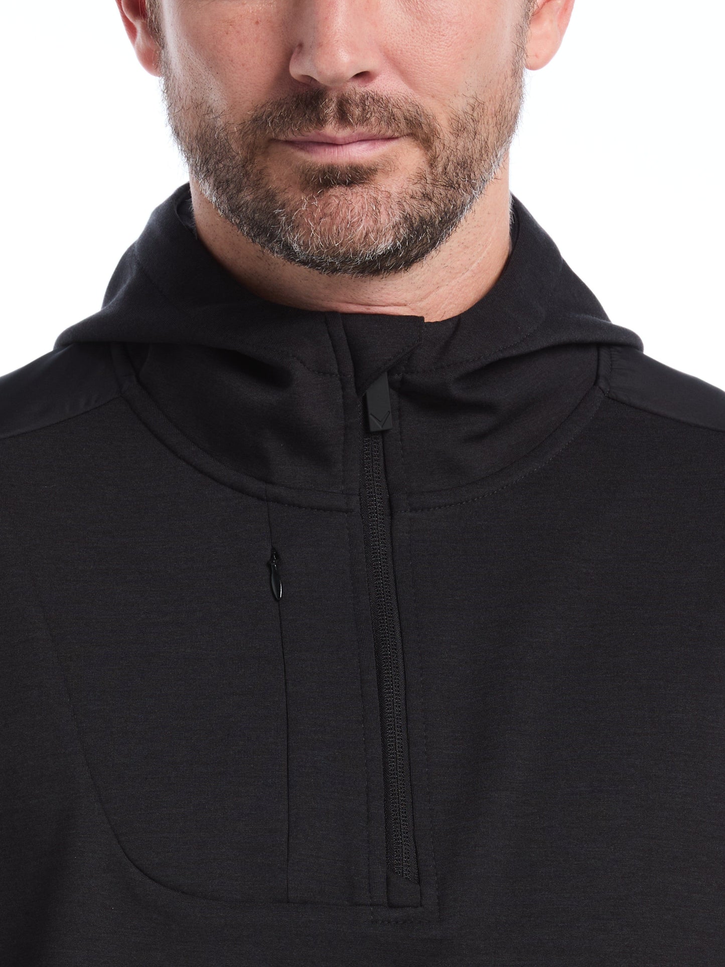 Mens Soft Touch 1/4 Zip Golf Hoodie