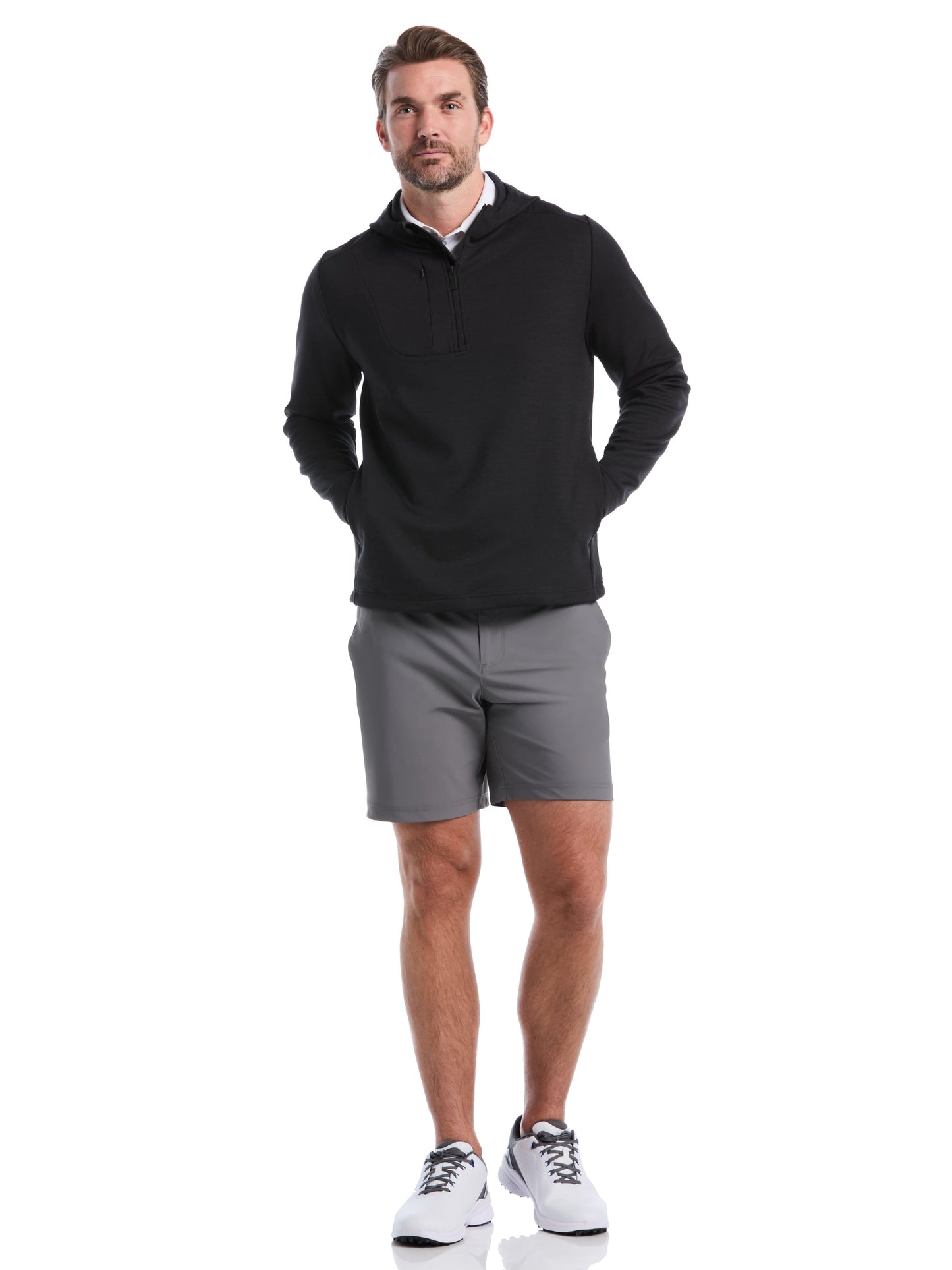 Mens Soft Touch 1/4 Zip Golf Hoodie