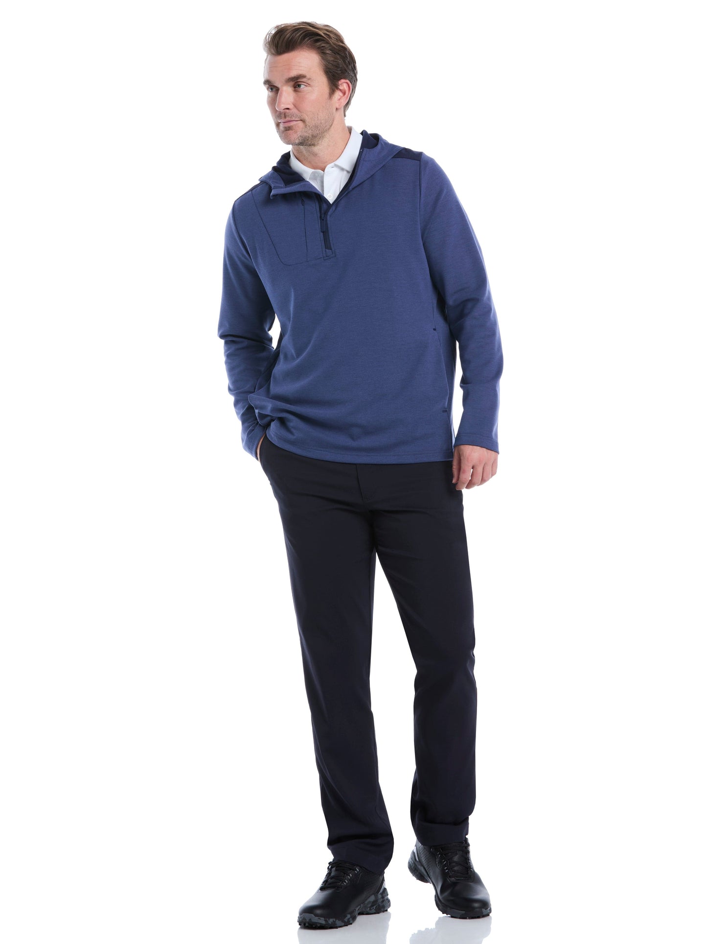 Mens Soft Touch 1/4 Zip Golf Hoodie