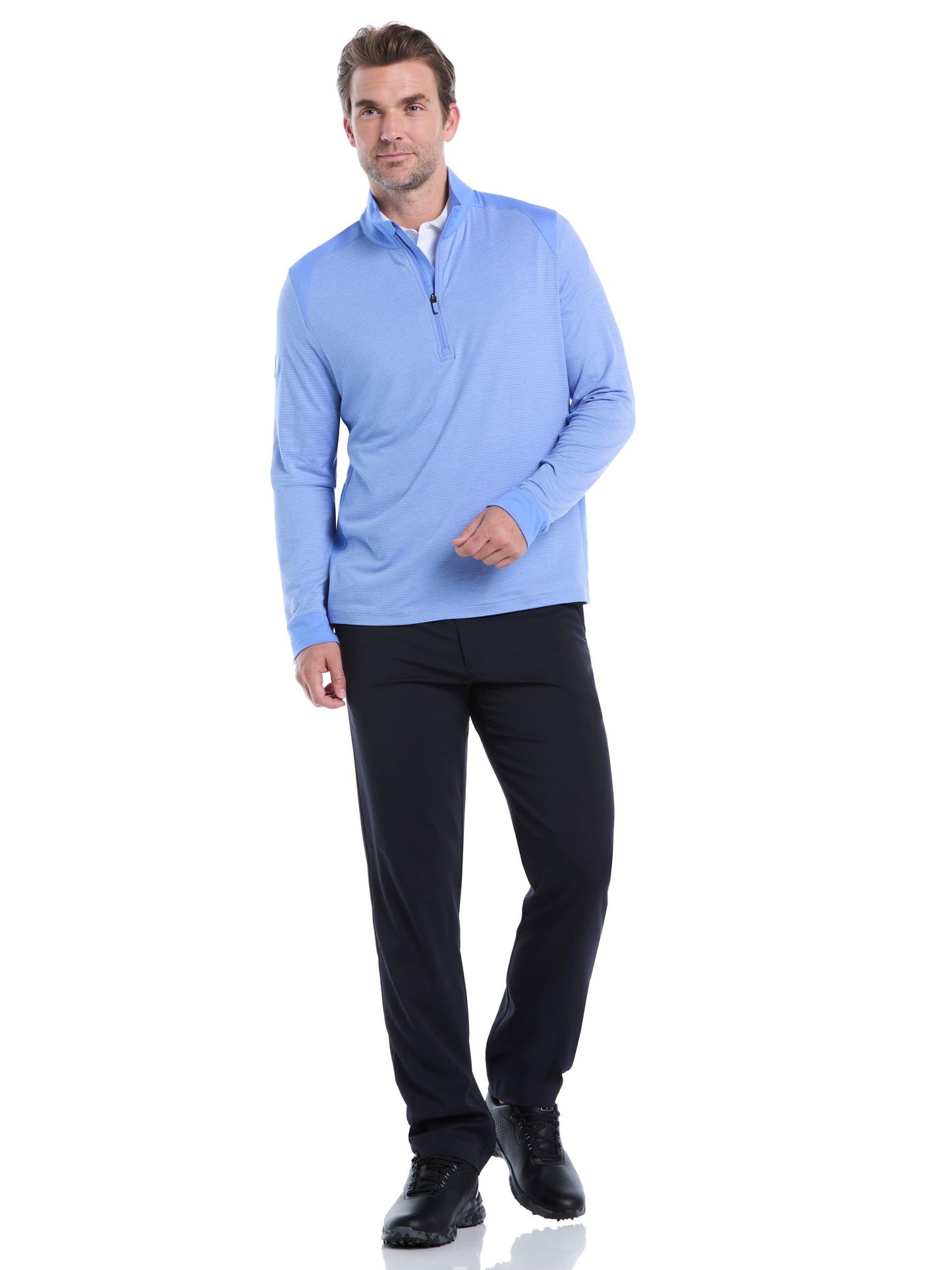 Mens Soft Touch Blocked Golf Base Layer