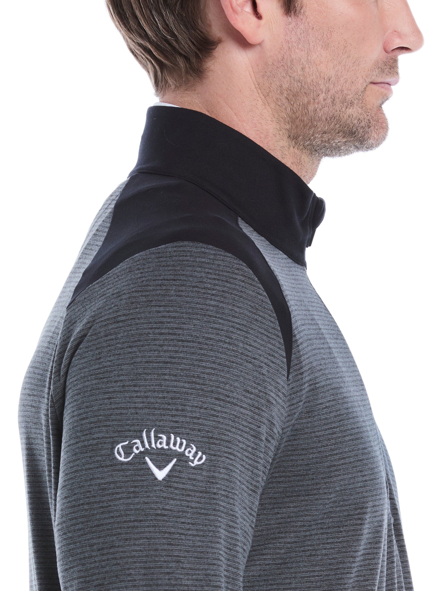 Mens Soft Touch Blocked Golf Base Layer