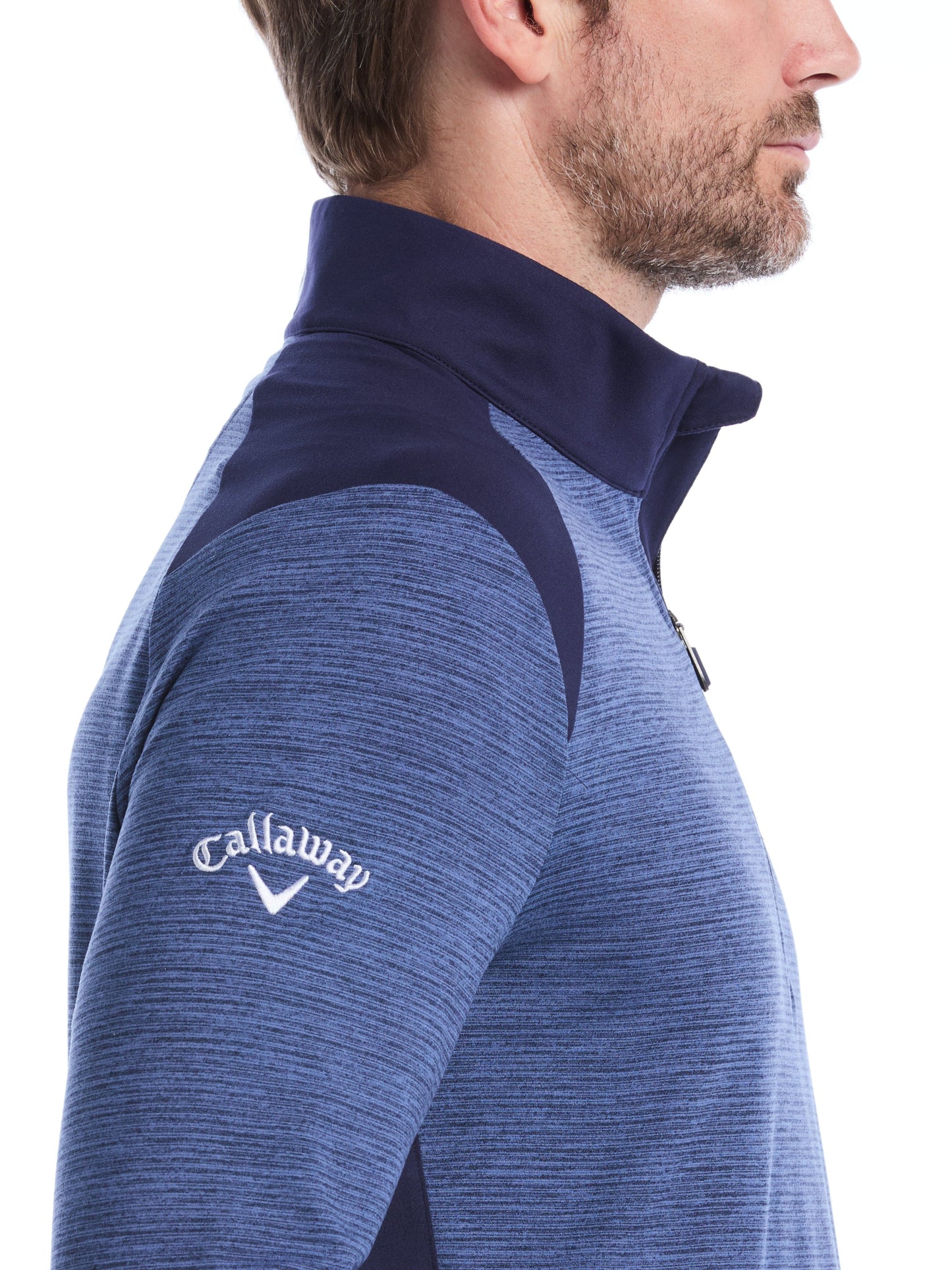 Mens Soft Touch Blocked Golf Base Layer