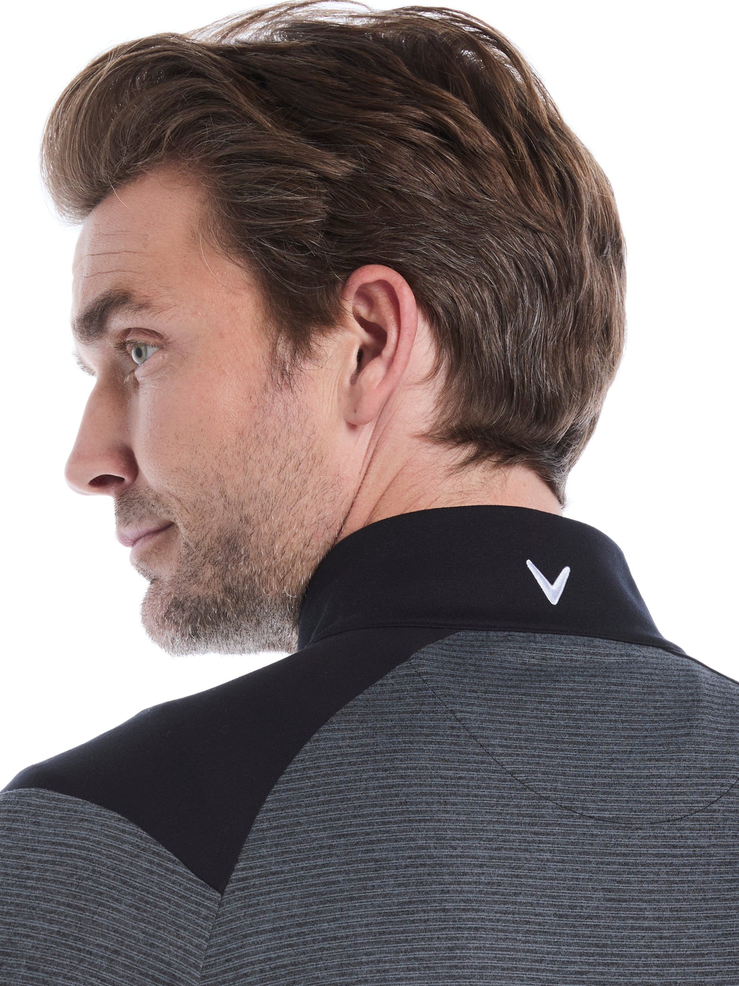 Mens Soft Touch Blocked Golf Base Layer