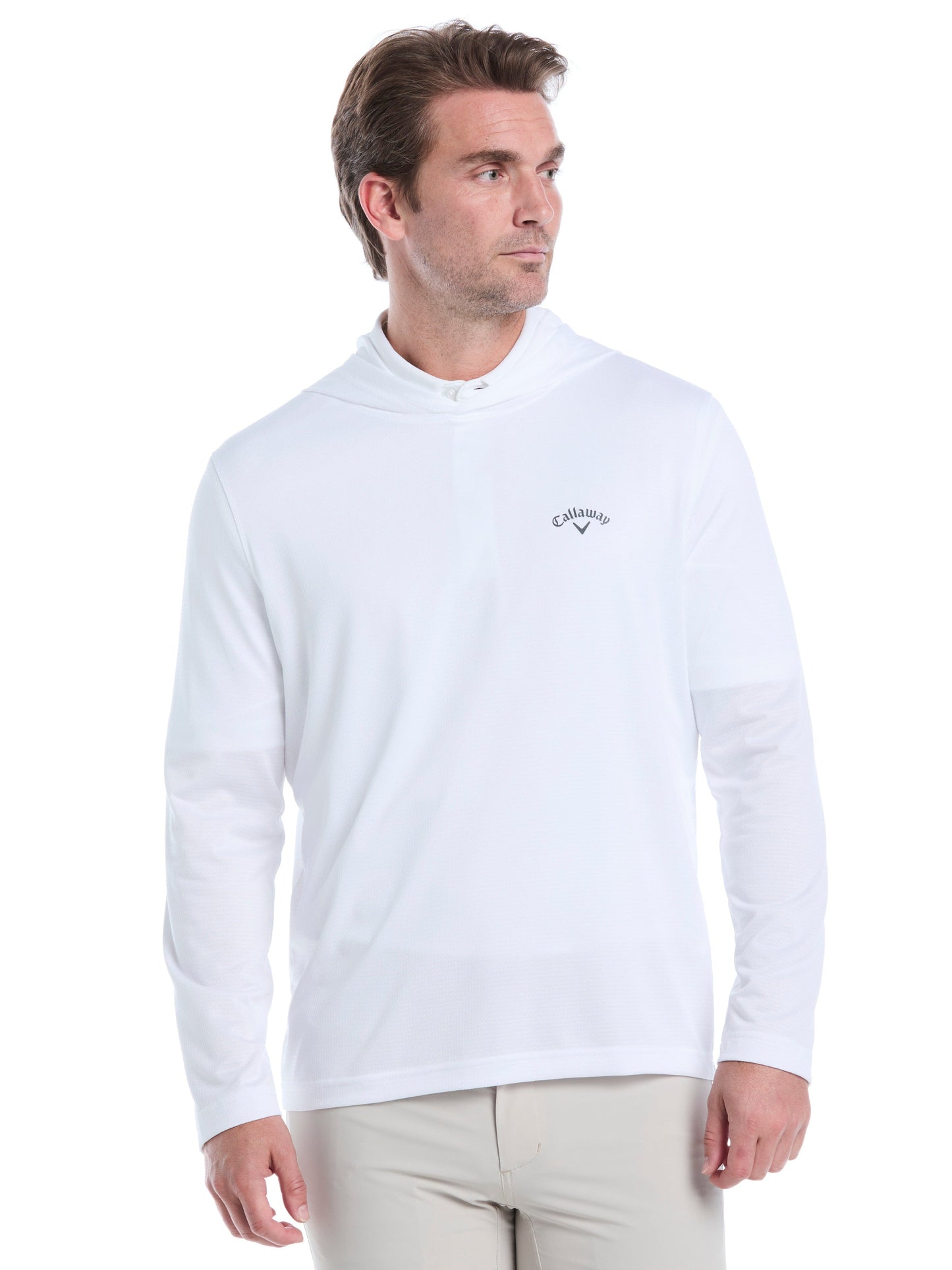 Mens Texture Coastal Hoodie