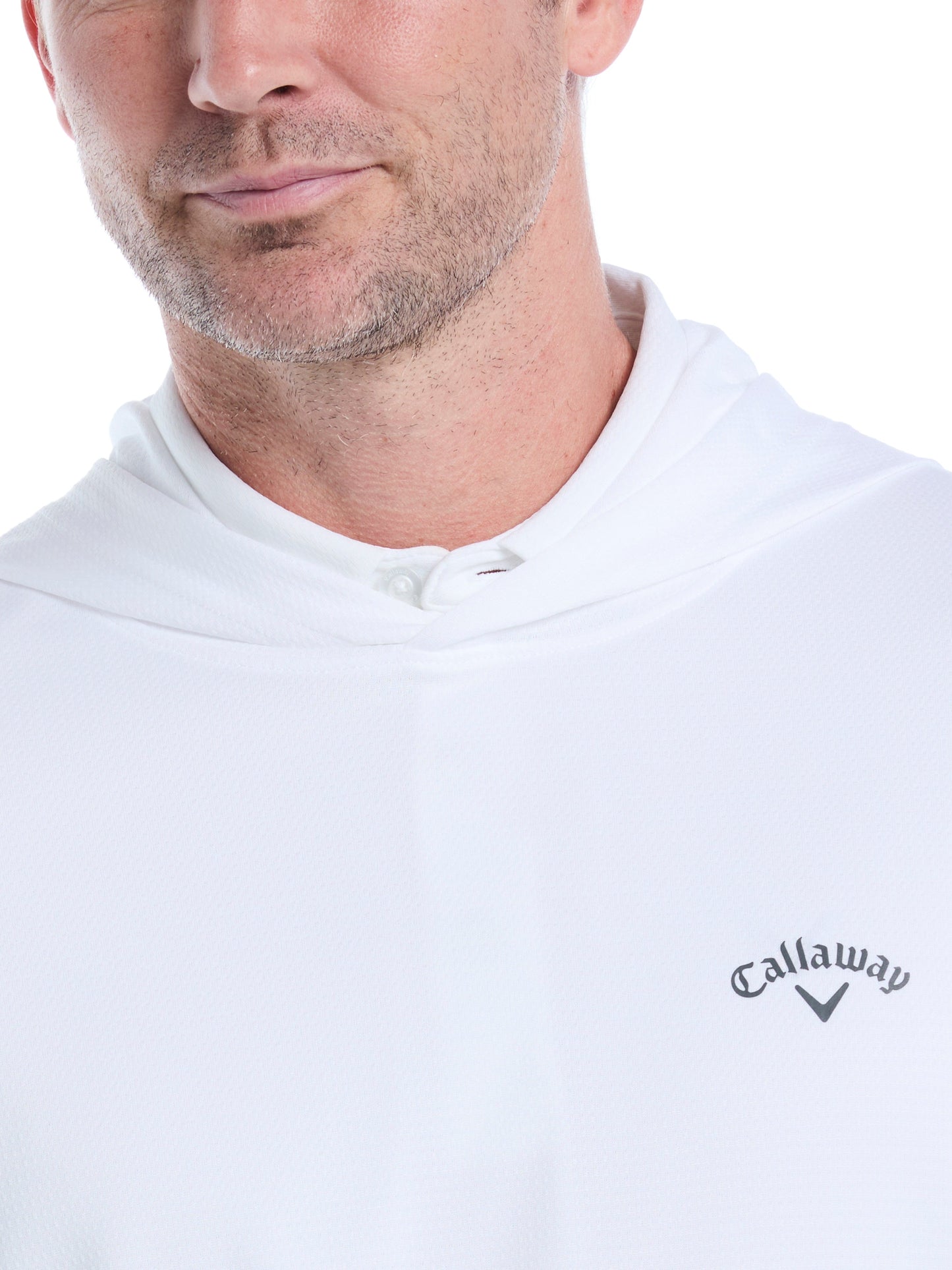 Mens Texture Coastal Hoodie