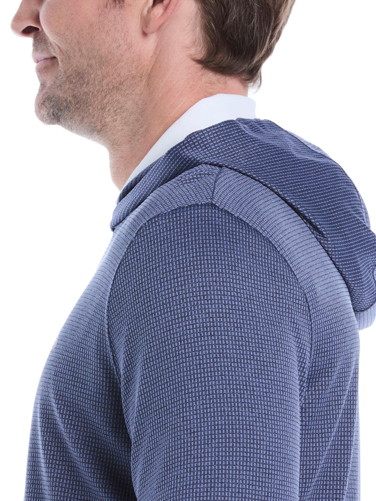 Mens Texture Coastal Hoodie