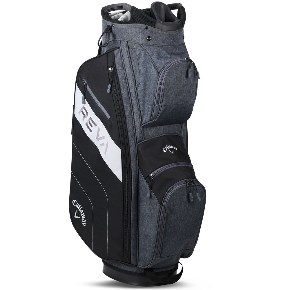 REVA 11-Piece Cart Bag Package Set +0.5" Longer Ladies - Black