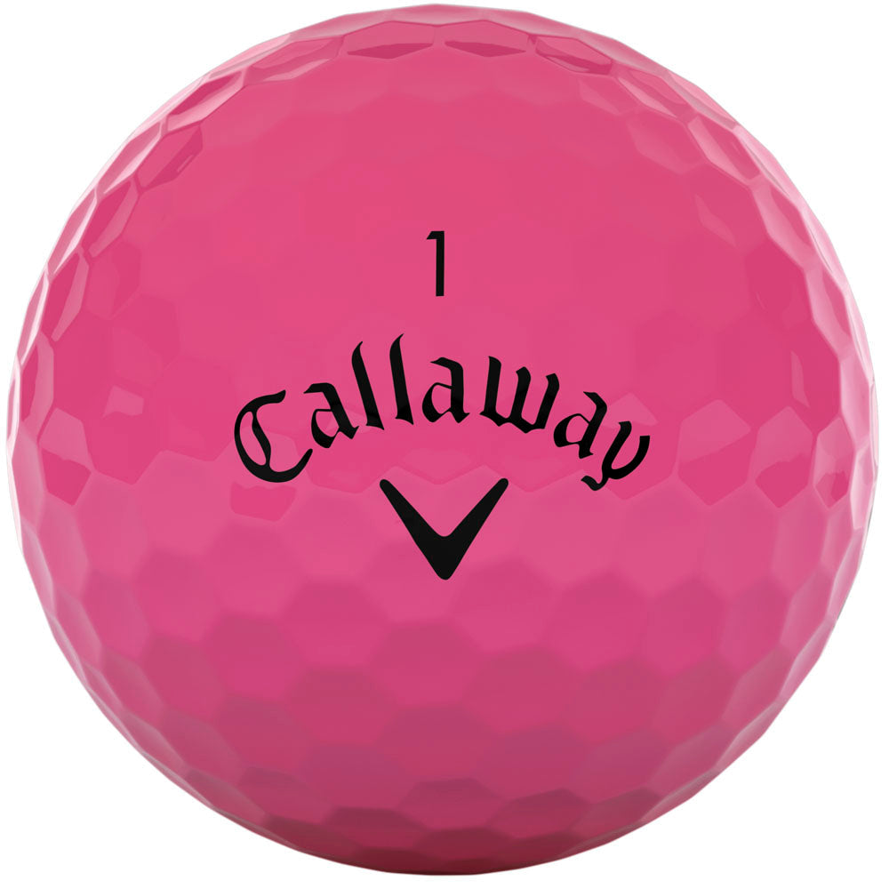 Callaway REVA Ladies Golf Balls - Enhanced Distance, Soft Feel, Pink, 12-Pack