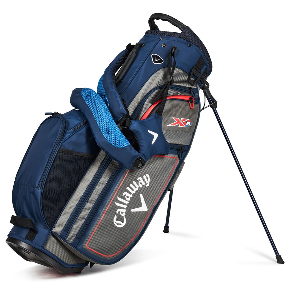 XR 13-Piece Stand Bag Package Set - Navy/Silver - Graphite