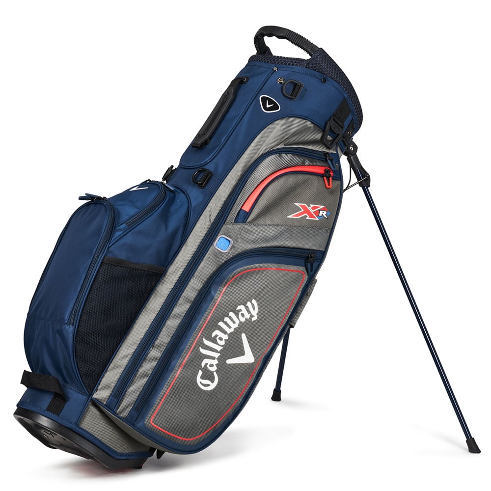 XR 13-Piece Stand Bag Package Set - Navy/Silver - Graphite