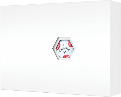 Golf 2022 Chrome Soft Golf Balls (True Track (Red/Blue)
