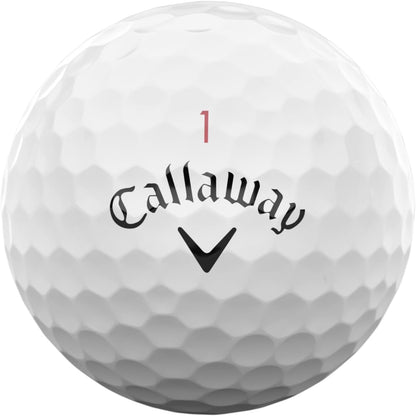 Callaway Chrome Tour Golf Balls: Hyper Fast Core, Triple Track Alignment, Tour Performance