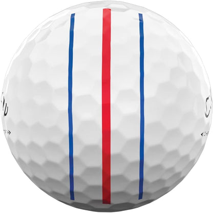 Golf 2022 Chrome Soft Golf Balls (True Track (Red/Blue)