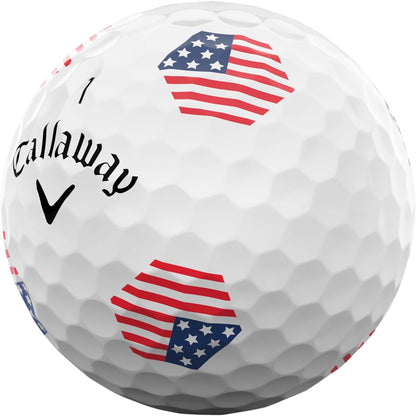 Callaway Chrome Tour Golf Balls: Hyper Fast Core, Triple Track Alignment, Tour Performance