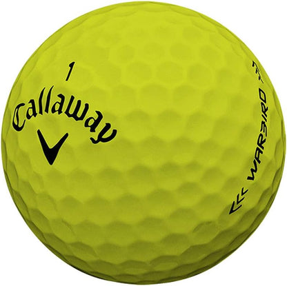 Callaway Warbird Golf Balls: Maximum Distance, High Speed, Enhanced Feel