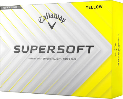 Callaway Supersoft Golf Balls: Maximize Distance, Soft Feel, Control for All Golfers