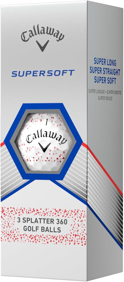 Callaway Supersoft Golf Balls: Maximize Distance, Soft Feel, Control for All Golfers