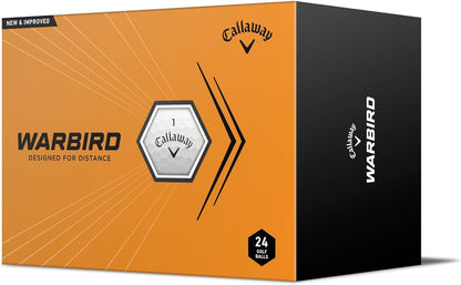 Callaway Warbird Golf Balls: Maximum Distance, High Speed, Enhanced Feel