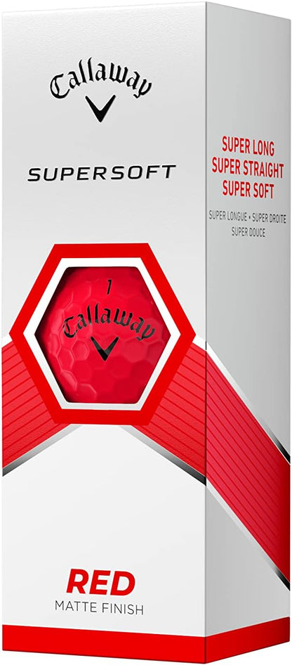 Callaway Supersoft Golf Balls: Maximize Distance, Soft Feel, Control for All Golfers