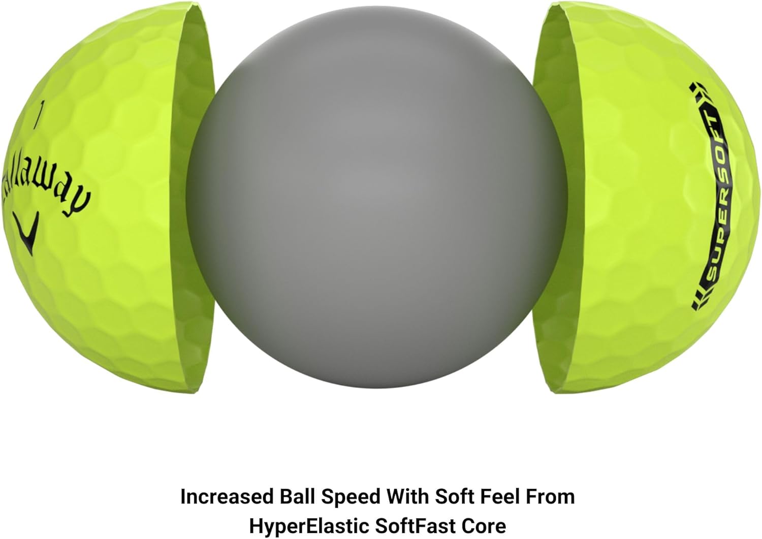 Callaway Supersoft Golf Balls: Maximize Distance, Soft Feel, Control for All Golfers