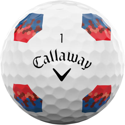 Callaway Chrome Tour Golf Balls: Hyper Fast Core, Triple Track Alignment, Tour Performance