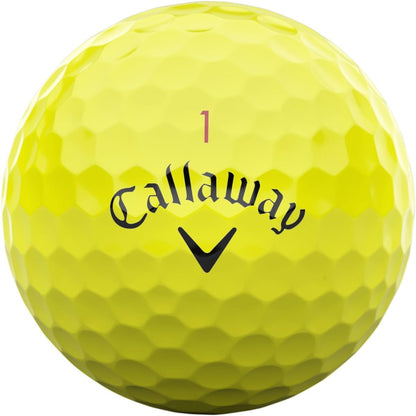 Callaway Chrome Tour Golf Balls: Hyper Fast Core, Triple Track Alignment, Tour Performance