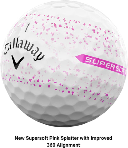 Callaway Supersoft Golf Balls: Maximize Distance, Soft Feel, Control for All Golfers