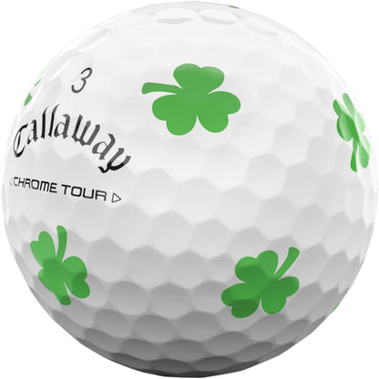 Callaway Chrome Tour Golf Balls: Hyper Fast Core, Triple Track Alignment, Tour Performance