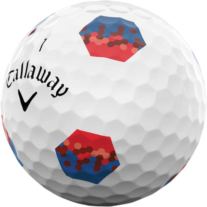 Callaway Chrome Tour Golf Balls: Hyper Fast Core, Triple Track Alignment, Tour Performance