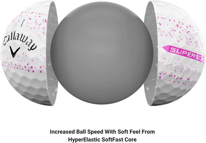 Callaway Supersoft Golf Balls: Maximize Distance, Soft Feel, Control for All Golfers