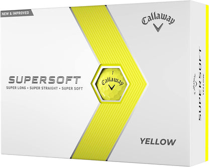 Callaway Supersoft Golf Balls: Maximize Distance, Soft Feel, Control for All Golfers