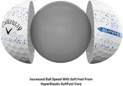 Callaway Supersoft Golf Balls: Maximize Distance, Soft Feel, Control for All Golfers