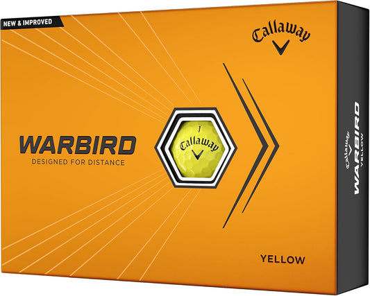 Callaway Warbird Golf Balls: Maximum Distance, High Speed, Enhanced Feel