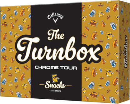 Callaway Chrome Tour Golf Balls: Hyper Fast Core, Triple Track Alignment, Tour Performance