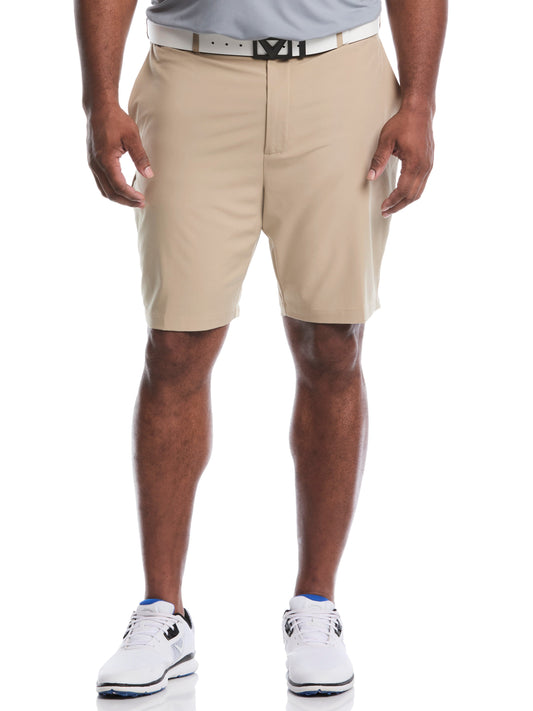 Big & Tall 10" Flat Front Stretch Golf Short