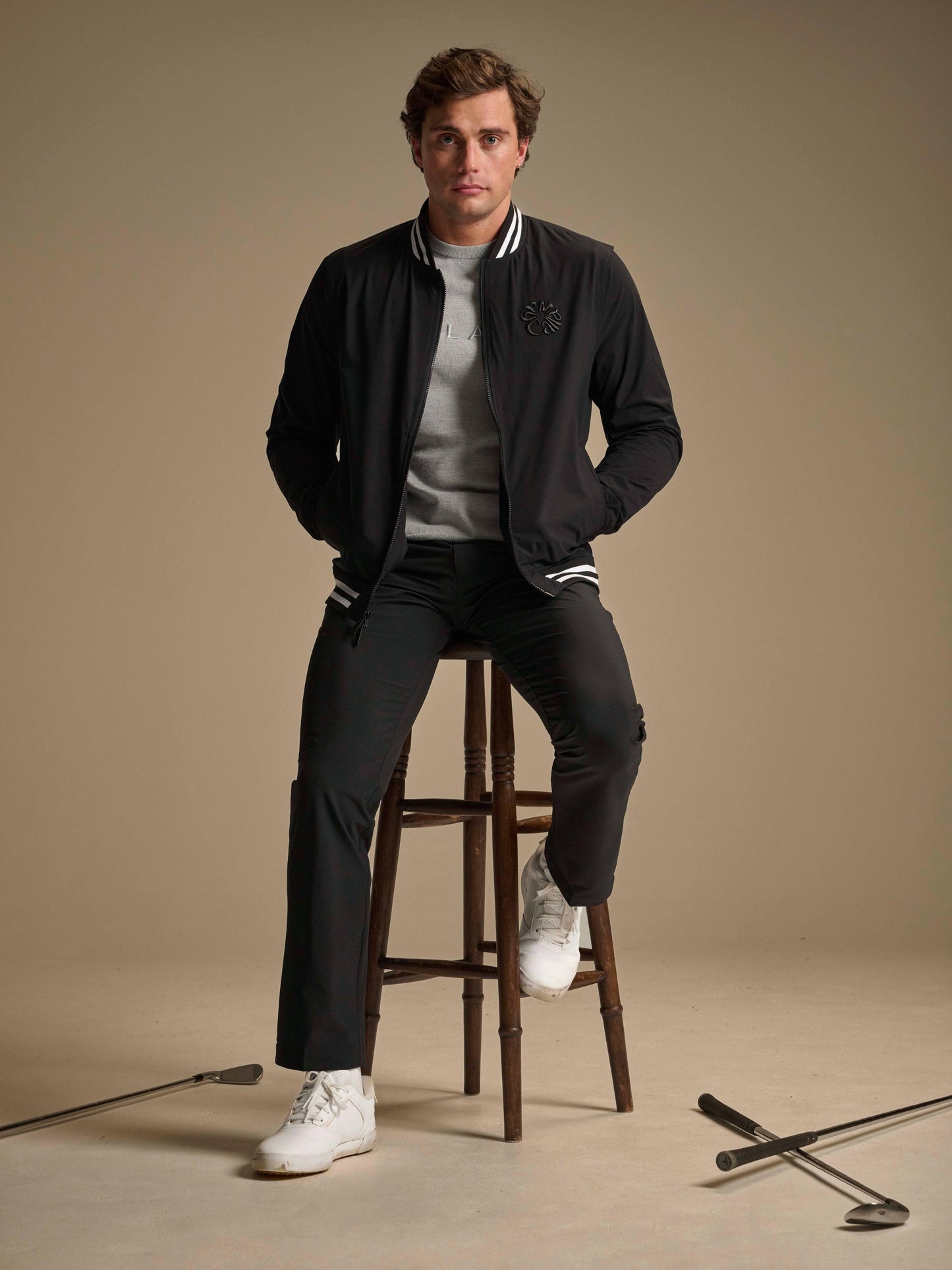 Legacy Collection™ Mens Bomber Golf Jacket