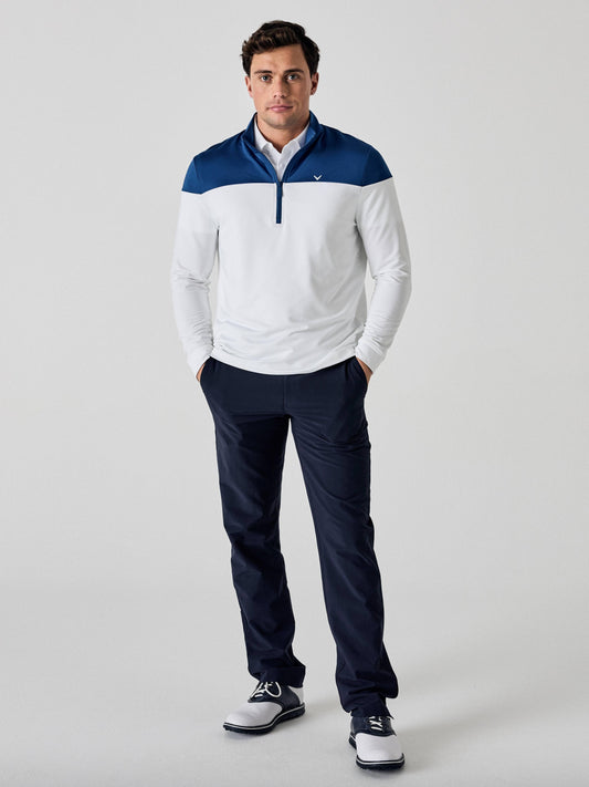 Legacy Collection™ Mens Logo Block 1/4 Zip Golf Sweater