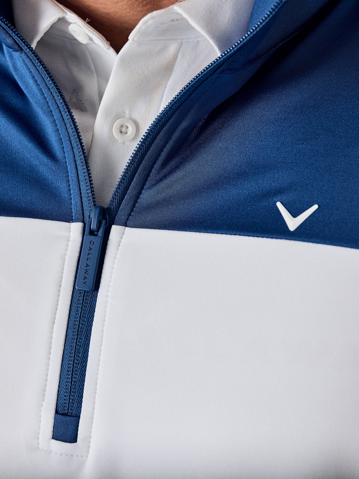 Legacy Collection™ Mens Logo Block 1/4 Zip Golf Sweater