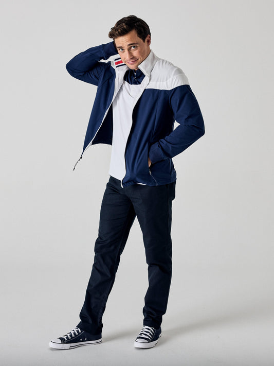 Legacy Collection™ Mens Logo Color Block Golf Jacket