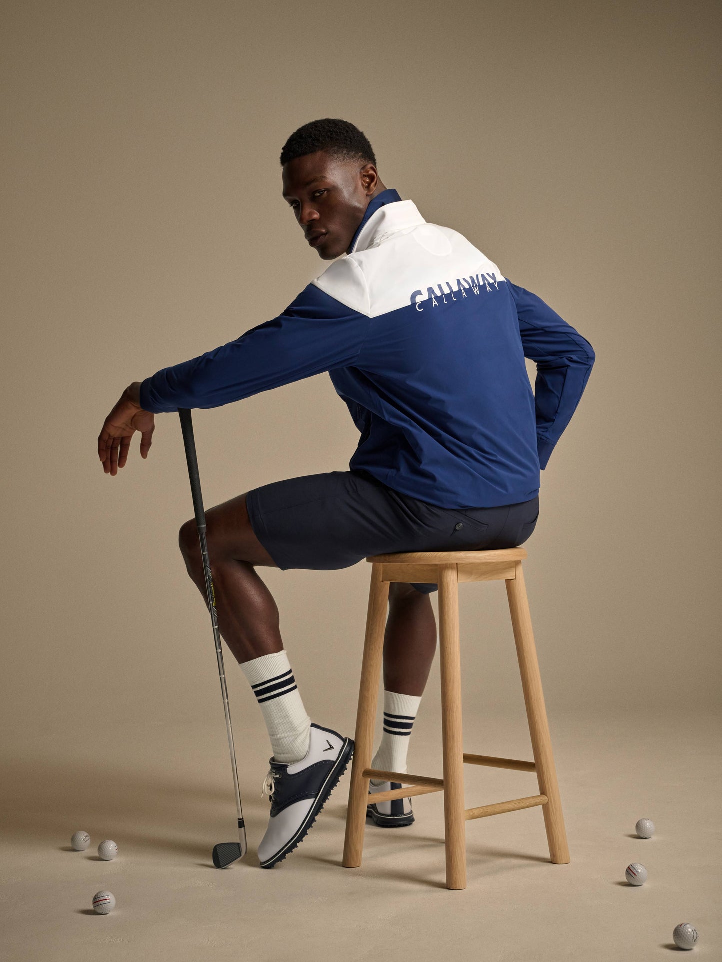 Legacy Collection™ Mens Logo Color Block Golf Jacket