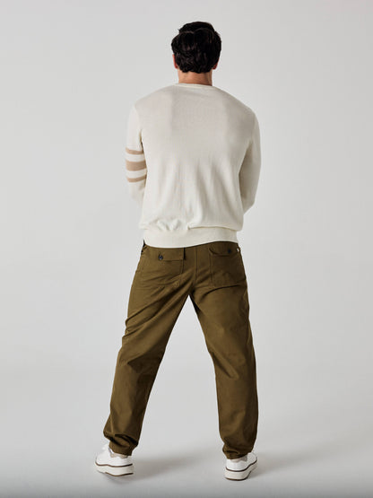 Legacy Collection™ Mens Triple Track Crew Neck Golf Sweater