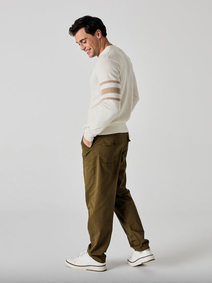 Legacy Collection™ Mens Triple Track Crew Neck Golf Sweater