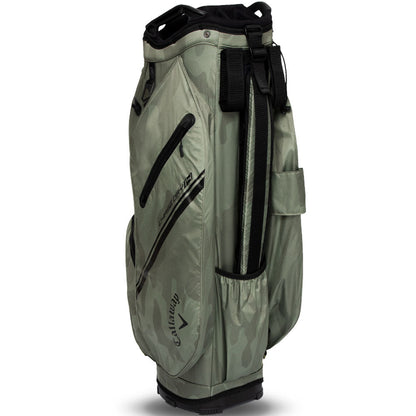 Chase 14 Dry Waterproof Cart Bag - Green Camo