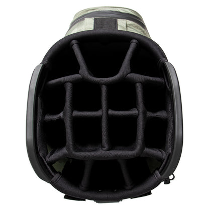 Chase 14 Dry Waterproof Cart Bag - Green Camo