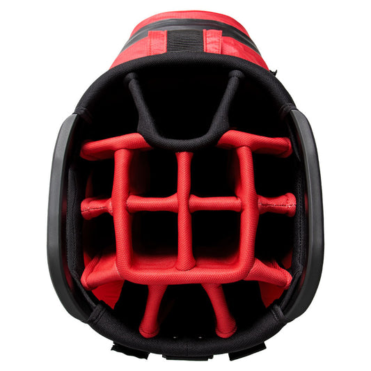 Chase 14 Dry Waterproof Cart Bag - Red/Black