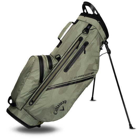 Chase 14 Dry Waterproof Stand Bag - Green Camo
