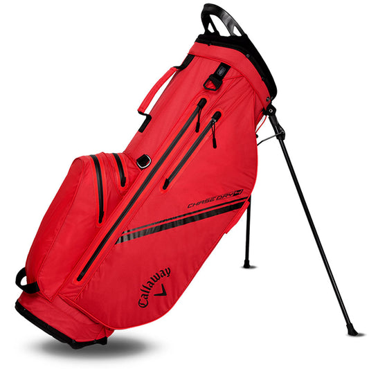 Chase 14 Dry Waterproof Stand Bag - Red/Black