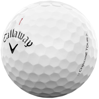 Callaway Chrome Tour Golf Balls: Hyper Fast Core, Seamless Aero, Tour Urethane Cover