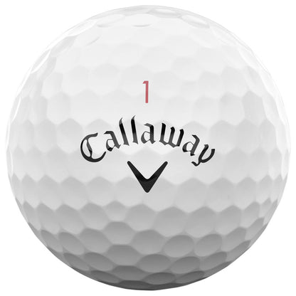 Callaway Chrome Tour X Golf Balls: White, 12-Pack, Optimal Speed & Control